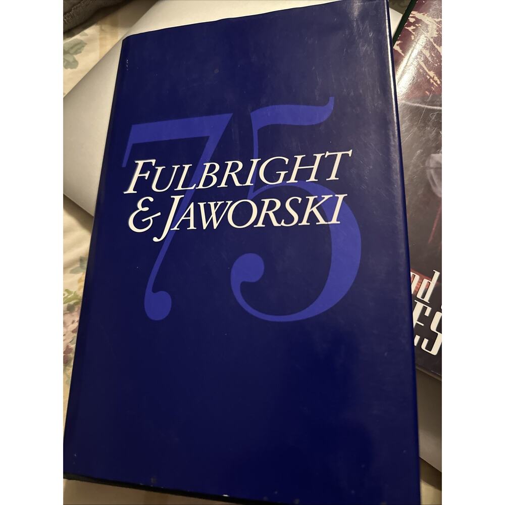 Fulbright & Jaworski 75 Years 1919-1994‎ Hardcover Book 1994 Edition
